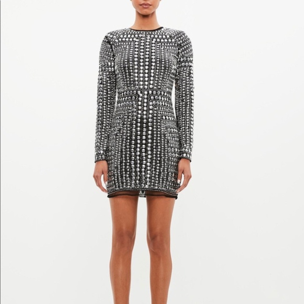 ISO missguided peace love studded dress